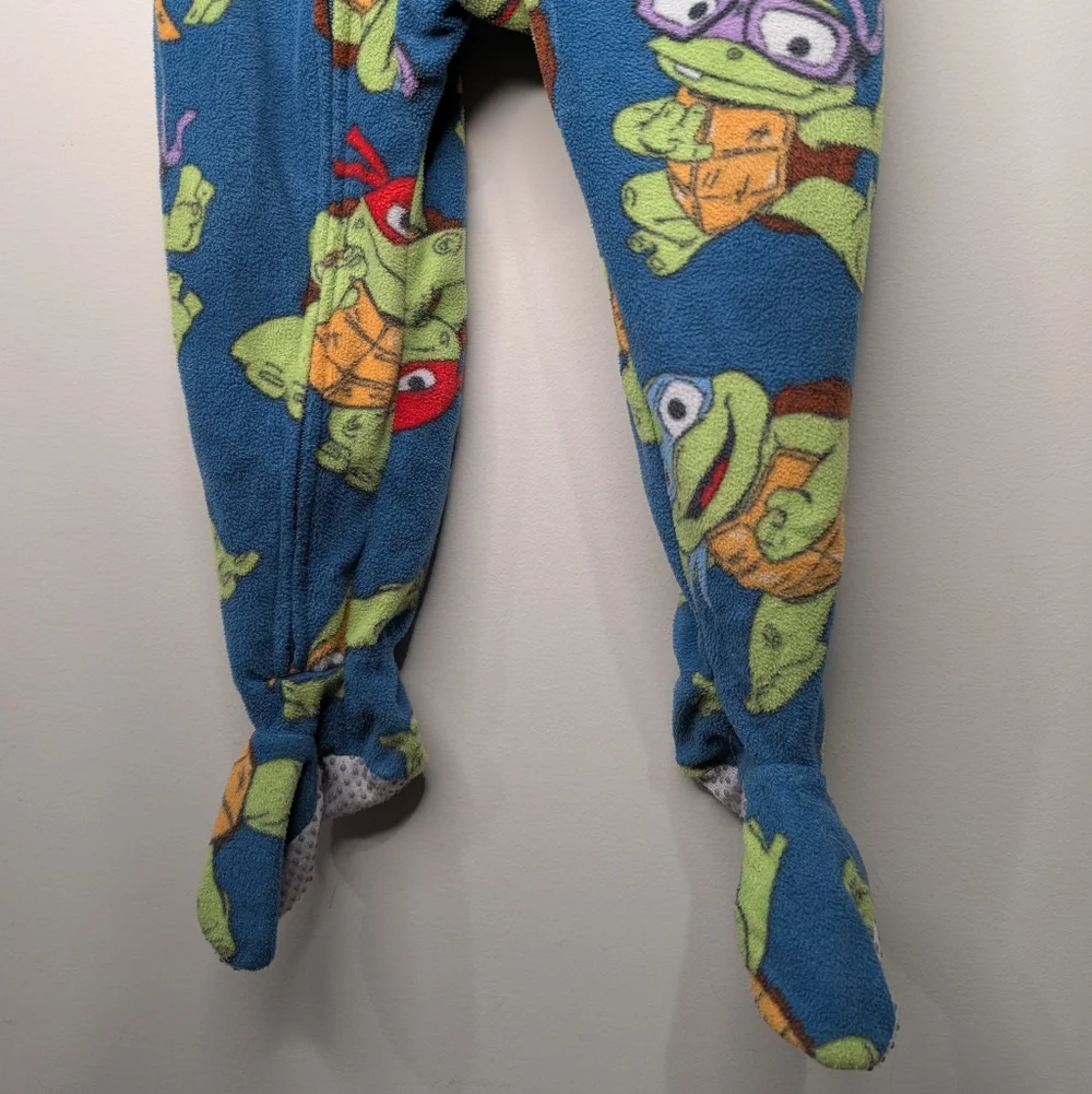 Teenage Mutant Ninja Turtles‎ Footie Pajamas 3T | Nickelodeon Fleece Zip-Up